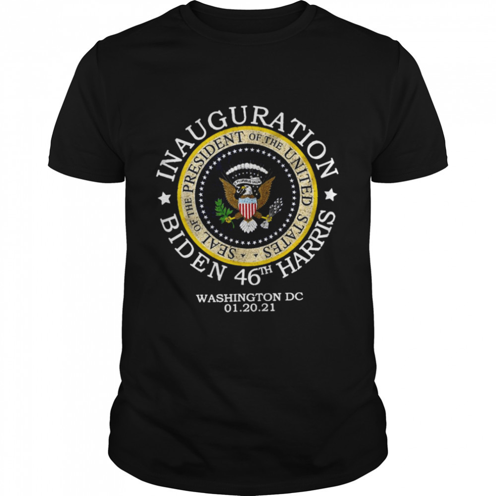 Inauguration Biden 46Th Harris Washington Dc Shirt